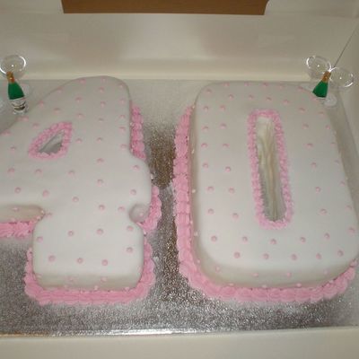 40 Birthday Cake