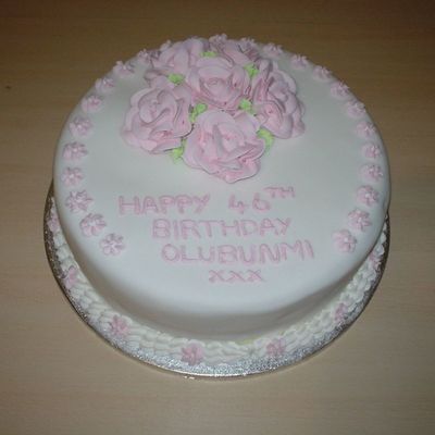 Rose Birthday Cake