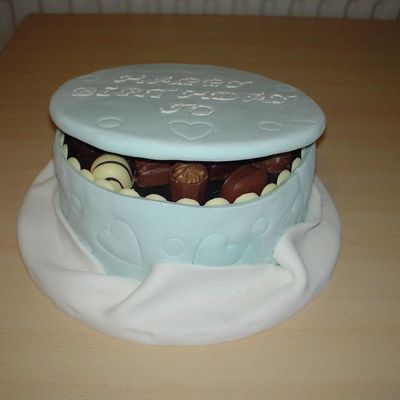 Box Of Chocolates Cake