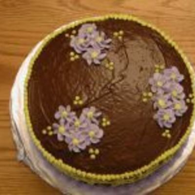 My First Cake Ever From The Top