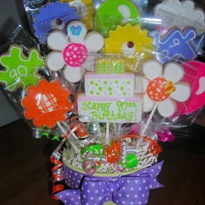 90Th B'day Bouquet