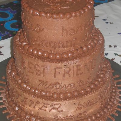 Chocolate On Chocolate Birthday