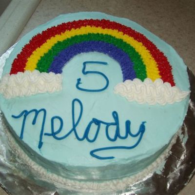 Wilton Course I Rainbow Cake