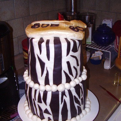 Zebra Stripe Sixtieth Birthday