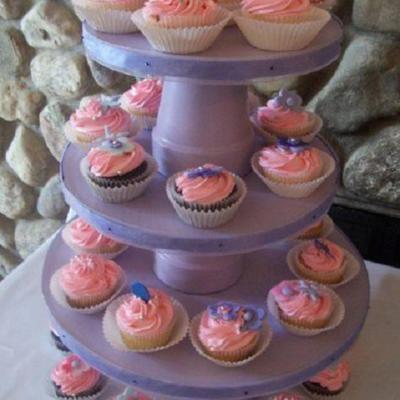 Beach Wedding Cupcakes