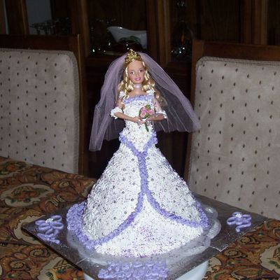 Barbie Birthday Cake