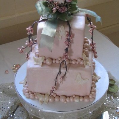 Butterfly Wedding Cake