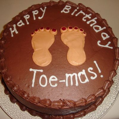 Toe-Mas Cake...
