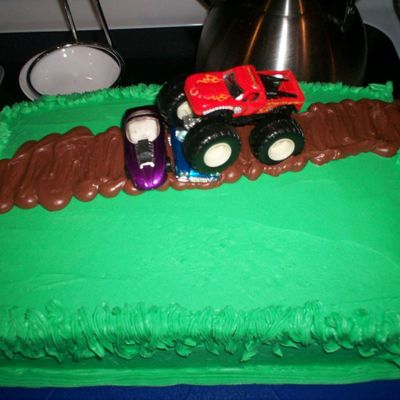 Monster Truck Cake