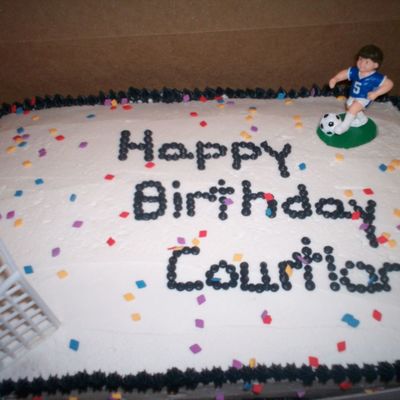 Soccer Birthday Cake