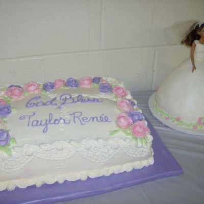 Cassada Cake And Doll Cake