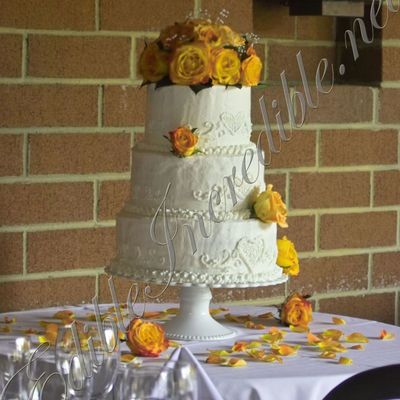 My First Wedding Cake Ever!!!