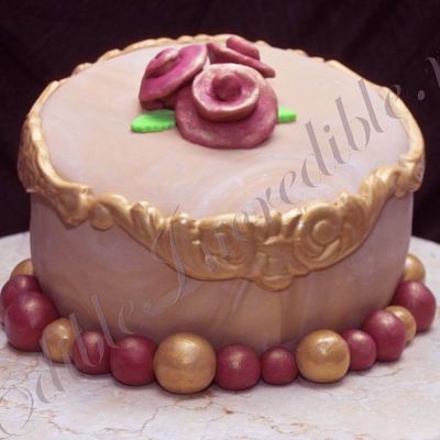 Small Whimsical Cake