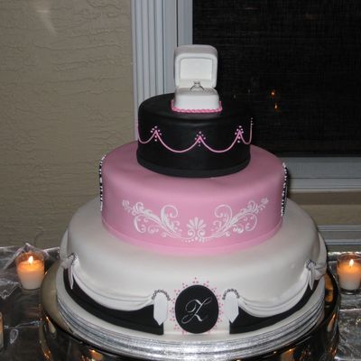 Engagement Cake