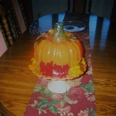 Pumpkin Rum Cake