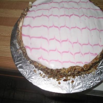 Cream Cheese Icing Cake