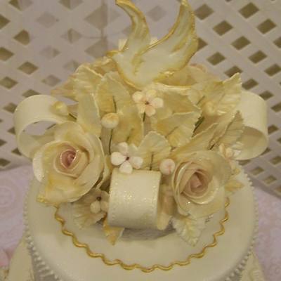 Sugar Vase And Flowers