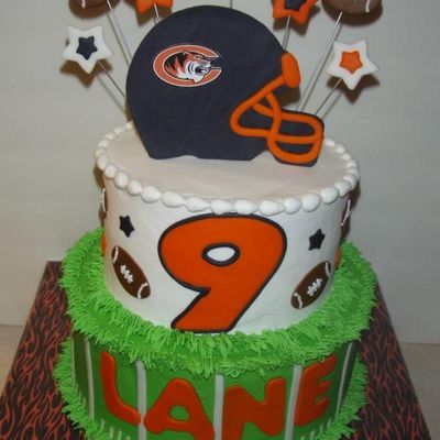 Lane's Football Cake