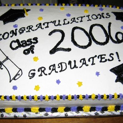2006 Graduation Cake