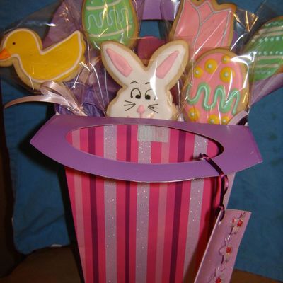 Easter Cookie Bouquet