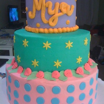 Mya's First Birthday Cake