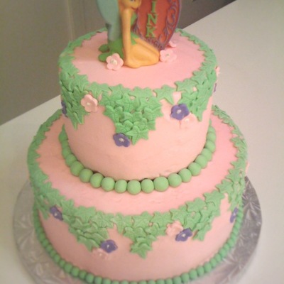 Tinkerbell Birthday Cake