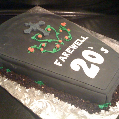 Farewell Coffin Cake