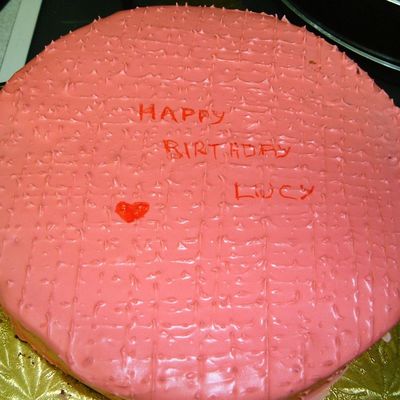 Birthday Cake For Lucy