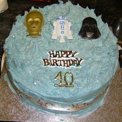 My Husbands 40Th Birthday Cake (Made For Actual Day) 2006