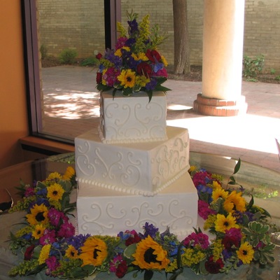 White Wedding Cake