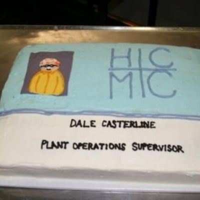 Namebadge Retirement Cake