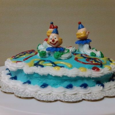 1St Cake - Clowns