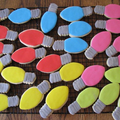 Christmas Light Cookies