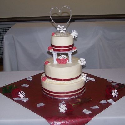 25Year Wedding Anniversary Cake