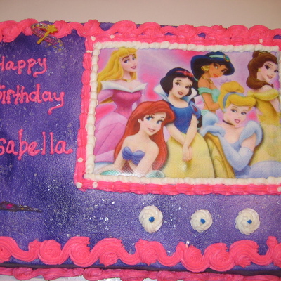 Princess Birthday Cake