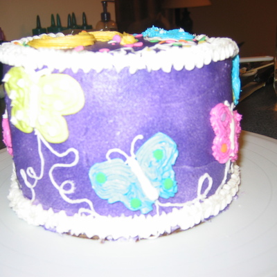 Butterfly Birthday Cake