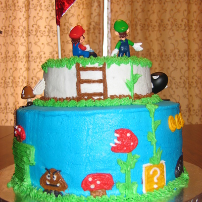 Mario Bros Cake