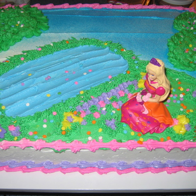 Barbie And The Diamond Castle Cake