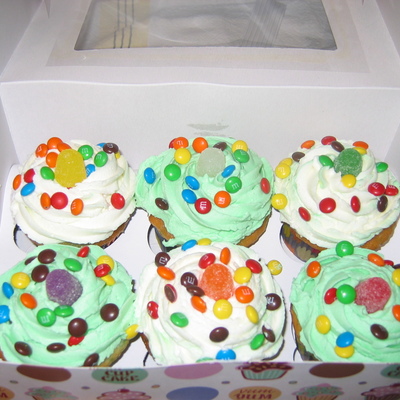 Rainbow Cupcakes