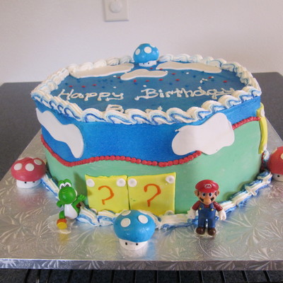 Super Mario Cake