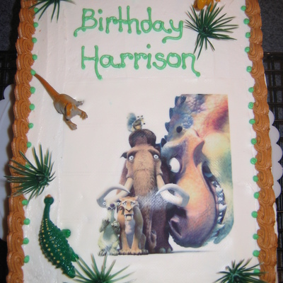Ice Age 3 Cake