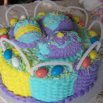 Easter Basket Cake