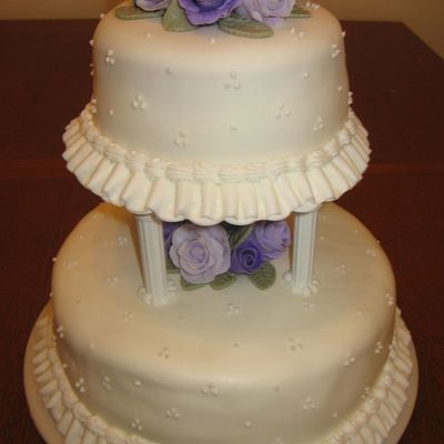 Wilton 3Rd Course Final Cake.