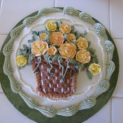 Flower Basket Cake
