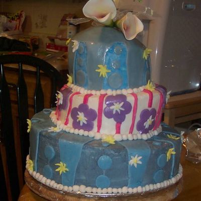 Cat In The Hat Wedding Cake