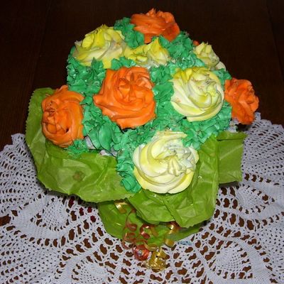 First Cupcake Bouquet