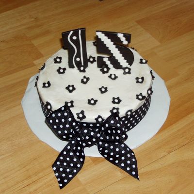 Black And White Birthday