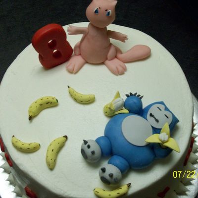 Pokemon-Mew And Snorlax