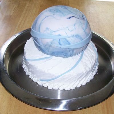 Naruto Rasengan Cake