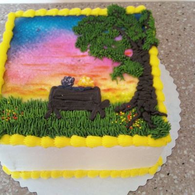 Enjoying The Sunset Years Together.